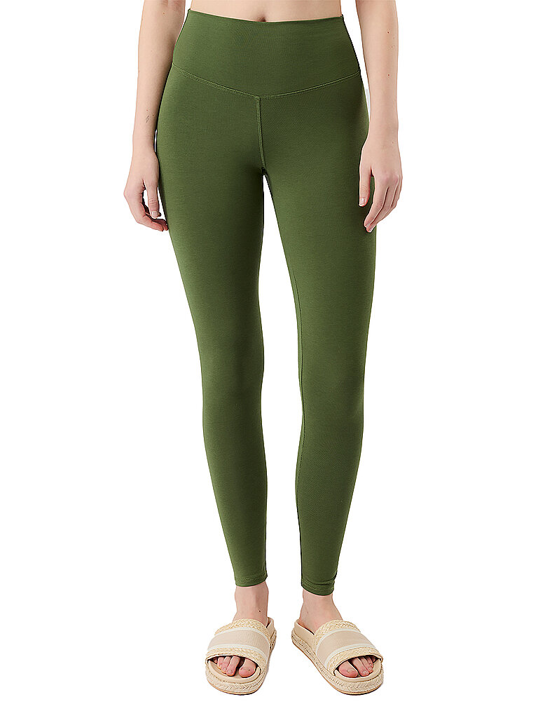 mandala MANDALA Damen Yogatight High Rise Full Length dunkelgrün | XS, dunkelgrün