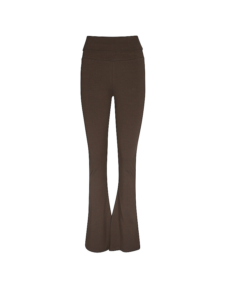 mandala MANDALA Damen Yoga Hose Classic Rolldown braun | XS, braun