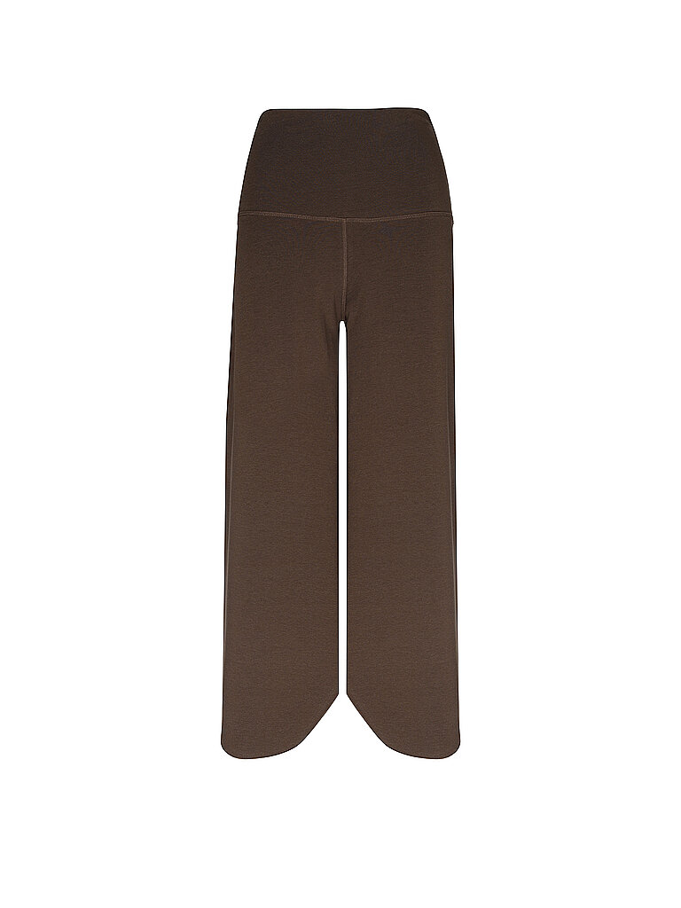 mandala MANDALA Damen Yogahose Roll Over Tulip braun | XS, braun