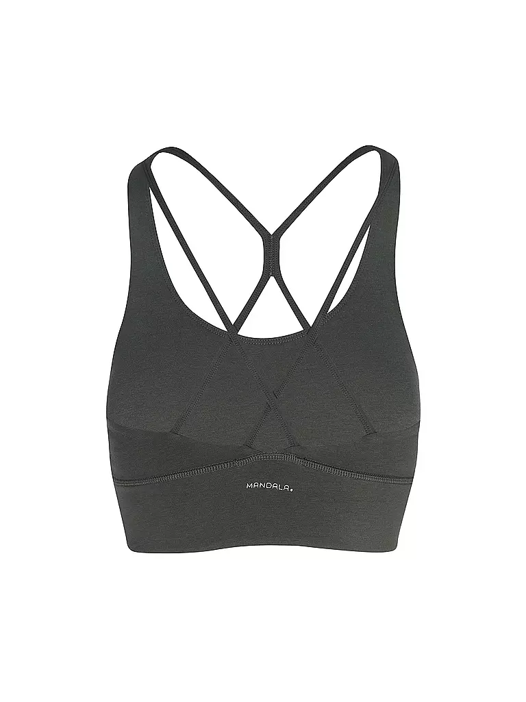MANDALA | Damen Sport-BH New Studio Medium Support | dunkelgrün