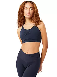MANDALA | Damen Yoga BH Infinity Medium Support | dunkelblau