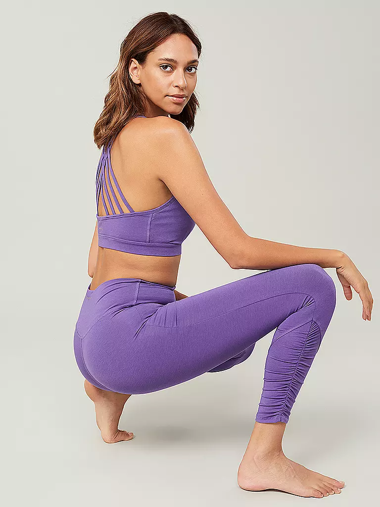 MANDALA | Damen Yoga BH Infinity | lila