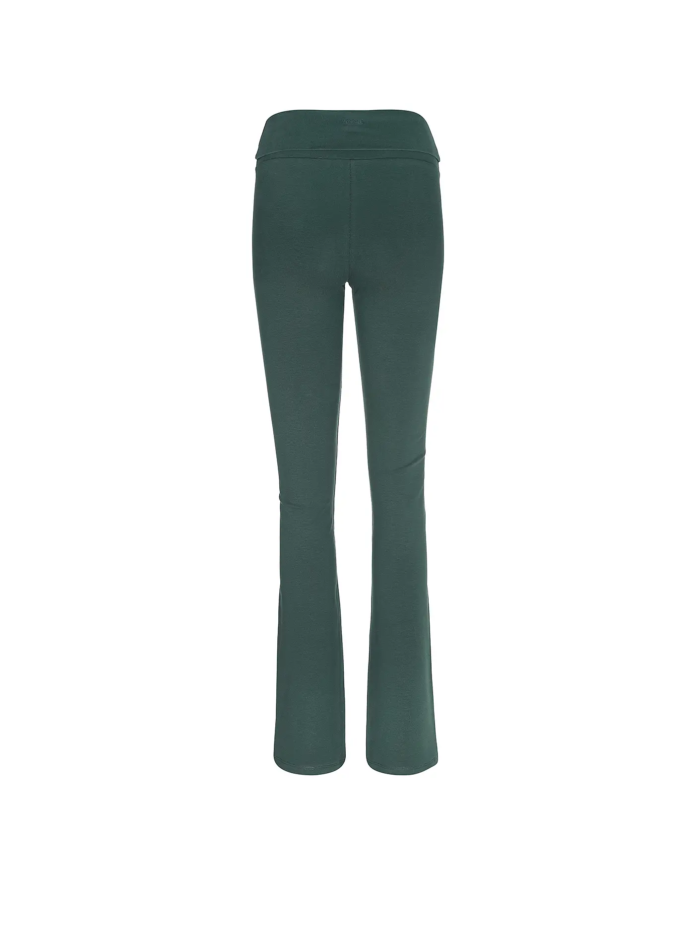 MANDALA | Damen Yoga Hose Classic Rolldown | dunkelgrün