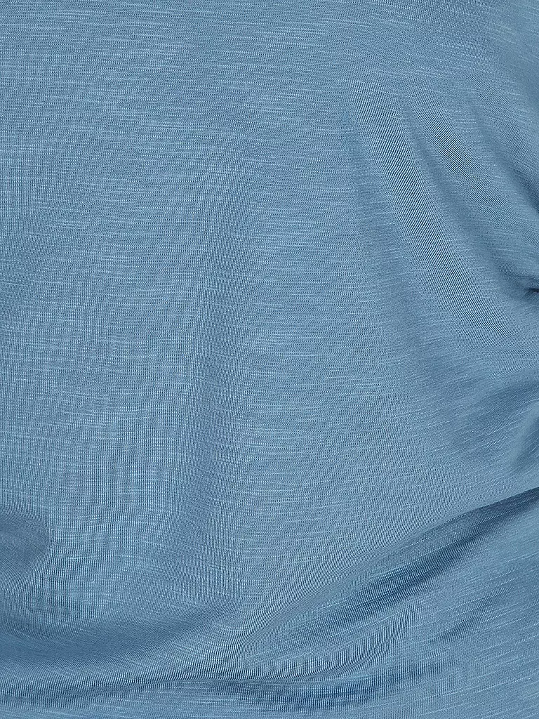 MANDALA | Damen Yoga Tank Side Ruffled | hellblau