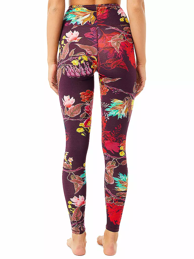 MANDALA | Damen Yoga Tight Printed | rot