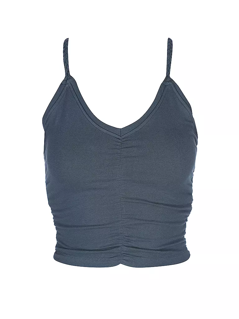 MANDALA | Damen Yoga-Top Cable Yoga Bra | blau