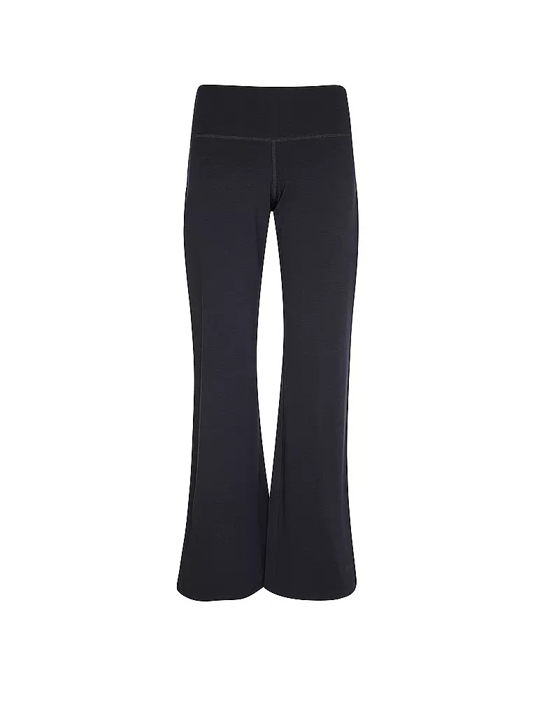 MANDALA | Damen Yogahose Wide Leg | dunkelblau