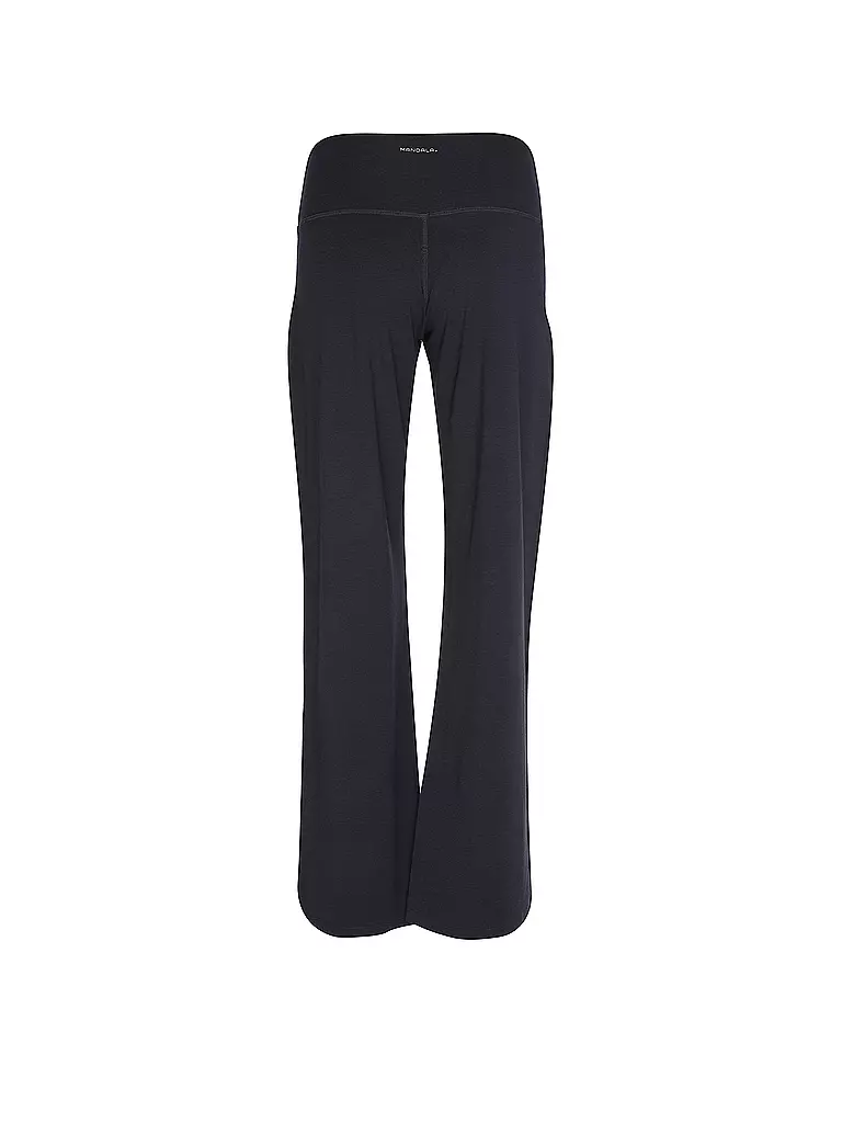 MANDALA | Damen Yogahose Wide Leg | dunkelblau