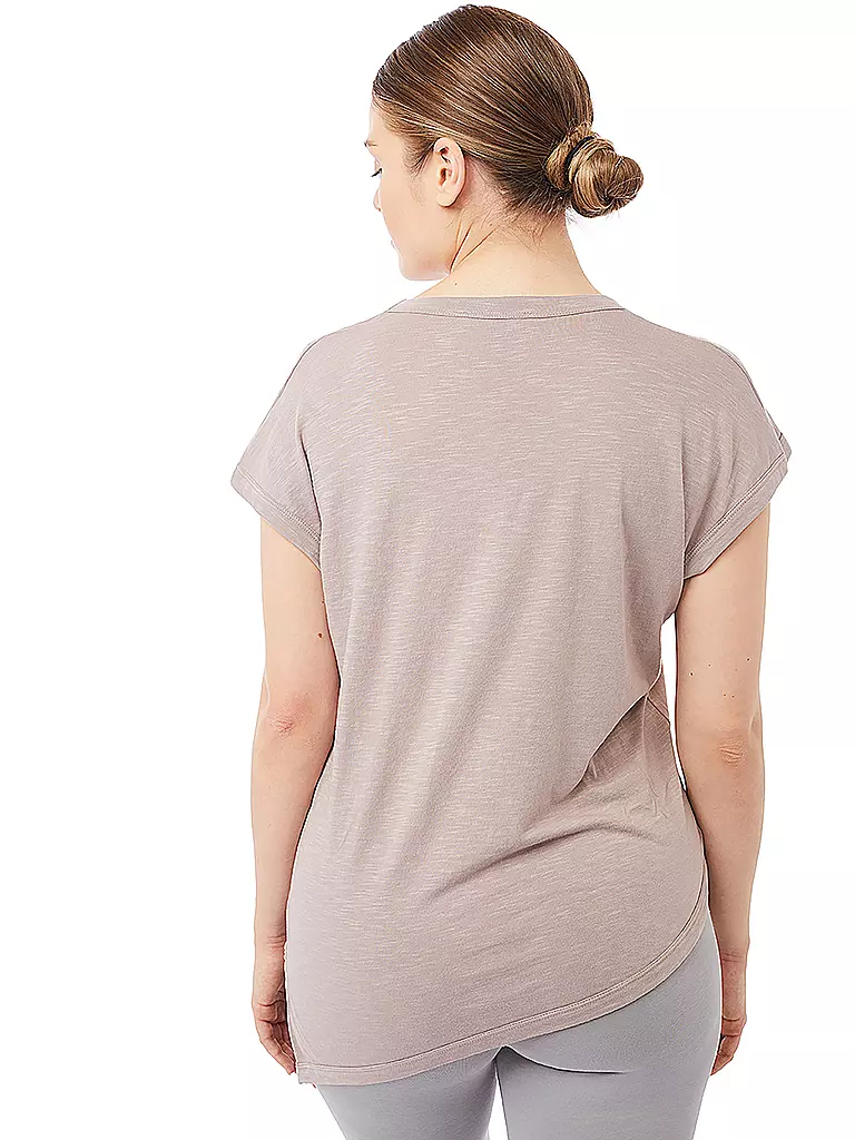 MANDALA | Damen Yogashirt Asymmetric | olive