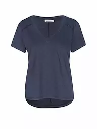 MANDALA | Damen Yogashirt The New V-Neck | dunkelblau