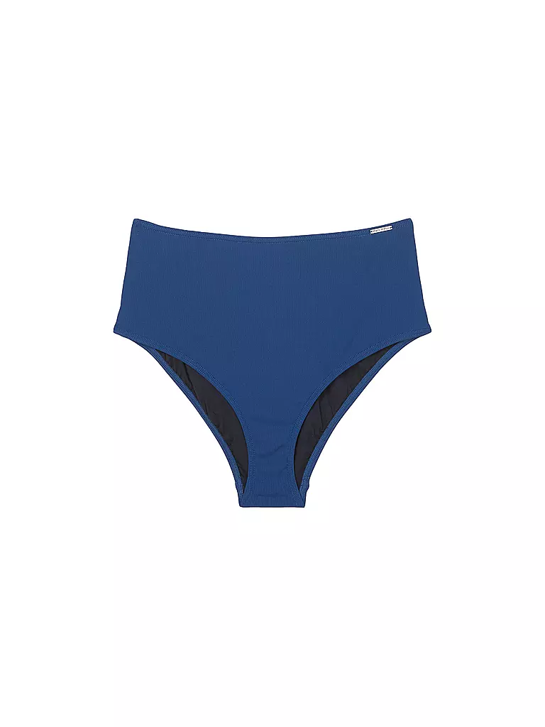 MARC O'POLO | Damen Bikinihose High Waist | blau