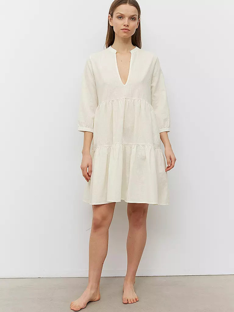 MARC O'POLO | Damen Kleid | weiß