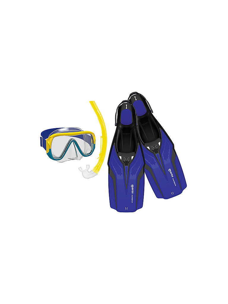 MARES MARES Kinder Tauchset Nateeva Keewee Jr 3tlg. blau | 35-38, blau