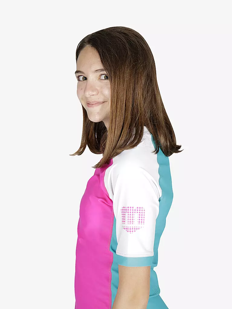 MARES | Mädchen Rashguard Shield | pink