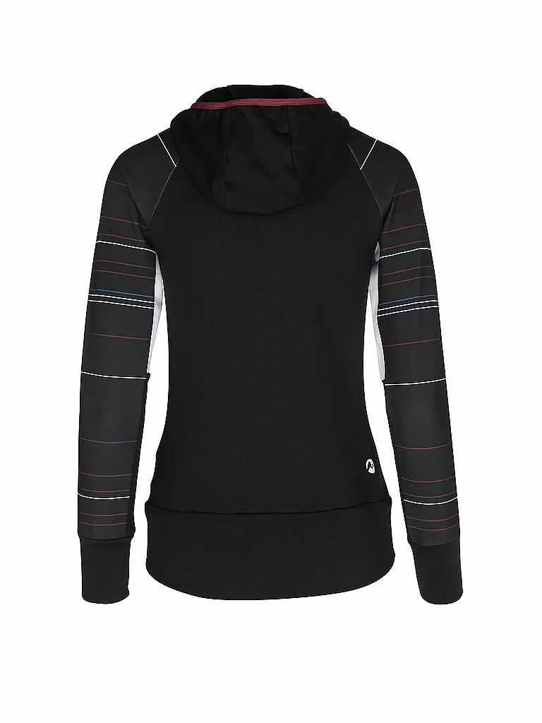 MARTINI | Damen Fleecejacke Sila Hoodie | schwarz