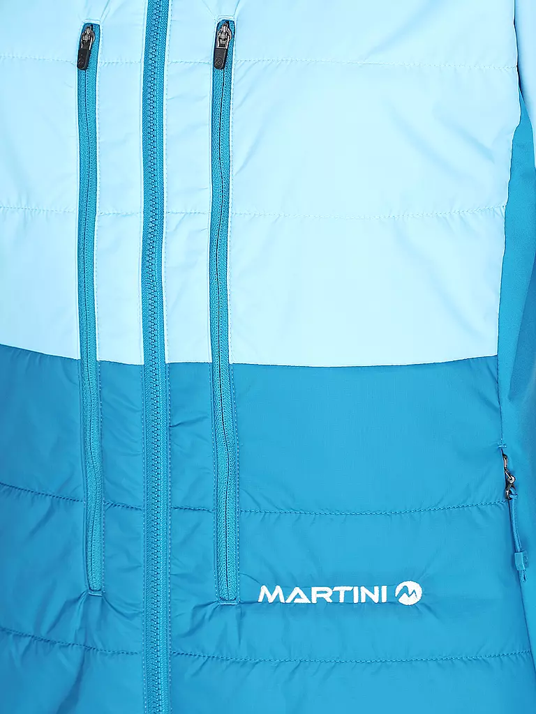 MARTINI | Damen Hybridjacke Mistral PL Hoodie | petrol