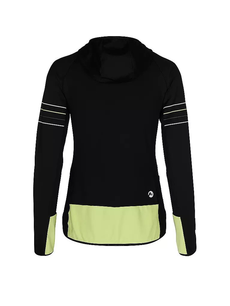 MARTINI | Damen Isohybridjacke Venture Hoodie | schwarz