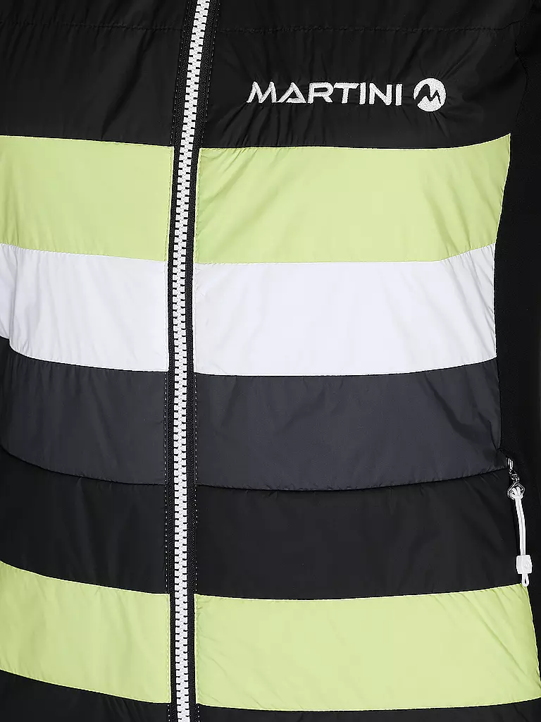 MARTINI | Damen Isohybridjacke Venture Hoodie | schwarz