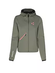 MARTINI | Damen Softshell Hybridjacke Trektech Hoodie | olive