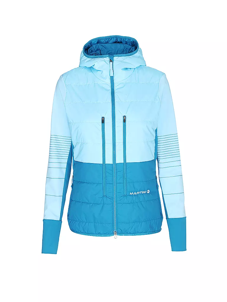 MARTINI | Damen Touren Hybridjacke Mistral PL Hoodie | petrol