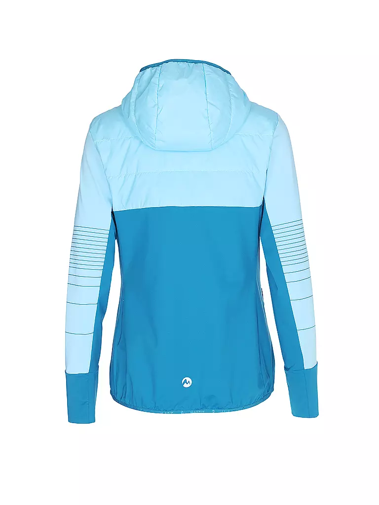 MARTINI | Damen Touren Hybridjacke Mistral PL Hoodie | petrol