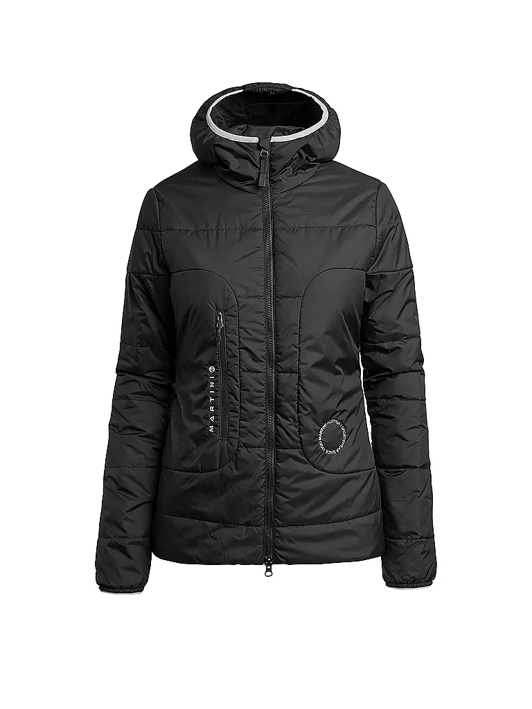 MARTINI | Damen Touren Isojacke Delight Hoodie | schwarz