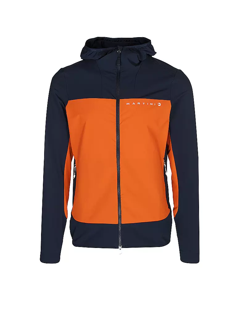 MARTINI | Herren Fleecejacke Trailblazer Hoodie | orange