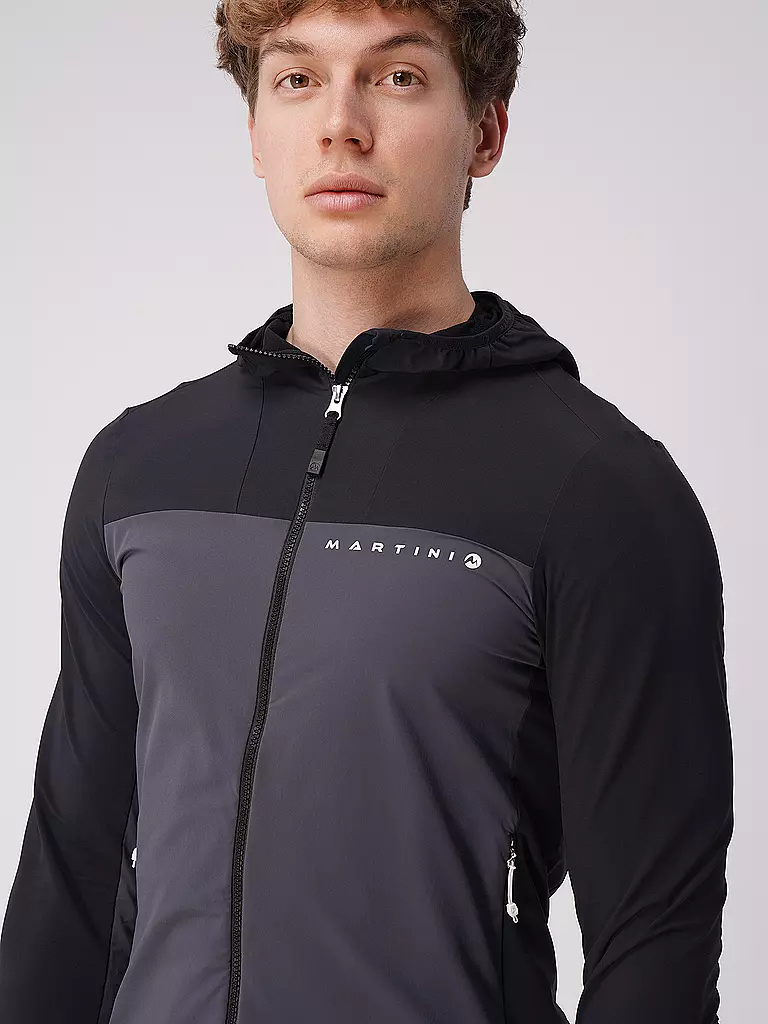 MARTINI | Herren Fleecejacke Trailblazer Hoodie | grau