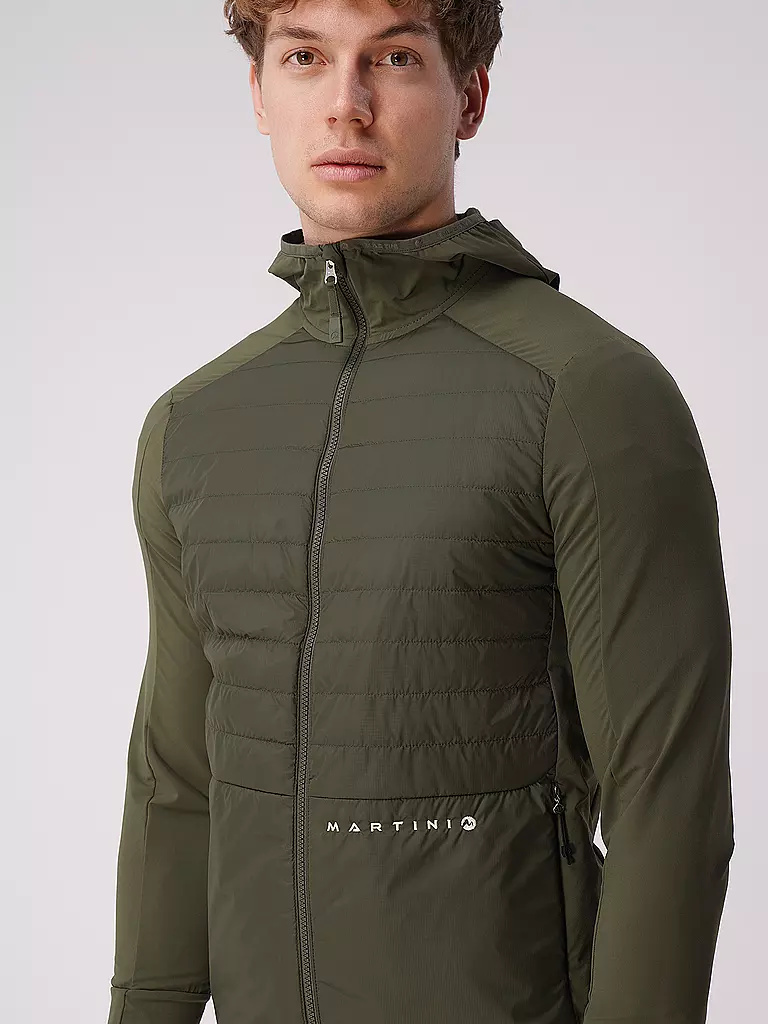 MARTINI | Herren Isojacke Trios Hoodie | olive