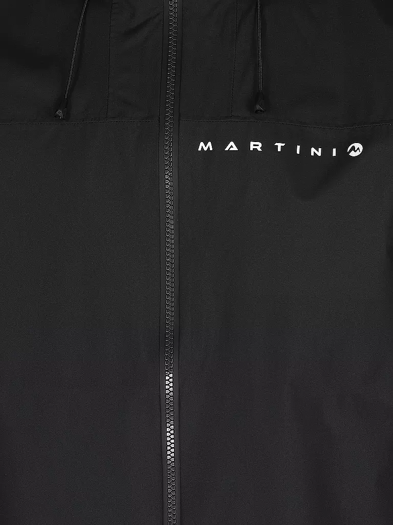 MARTINI | Herren Wanderjacke Montafon 2,5L Hoodie | schwarz