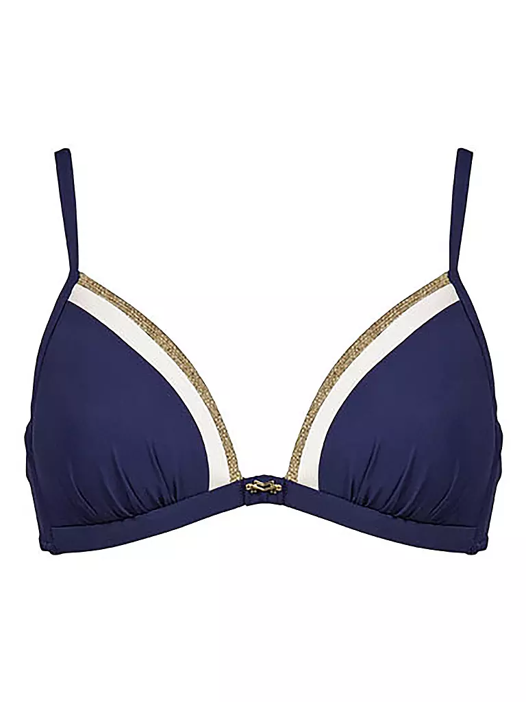 MARYAN MEHLHORN | Damen Bikinioberteil Low Plunge | blau