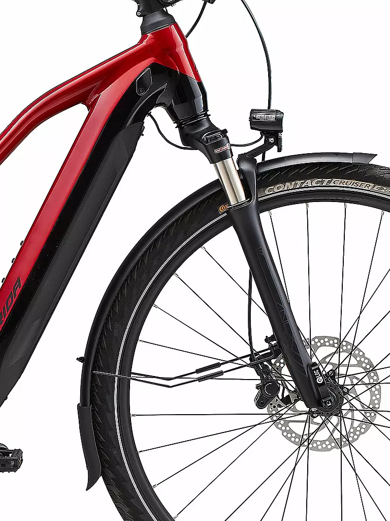 MERIDA | Damen E-Citybike 28" eSPRESSO EP8-EDITION EQ | rot