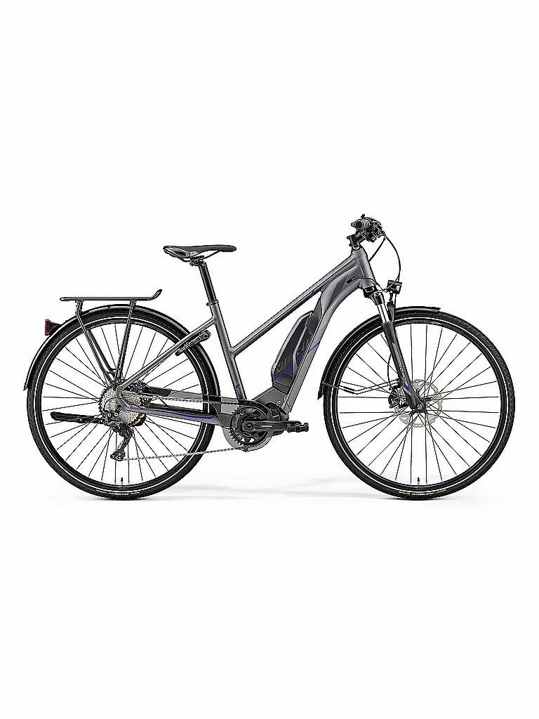 MERIDA | Damen E-Trekkingbike 28" eSPRESSO XT-Edition EQ 2019 | silber