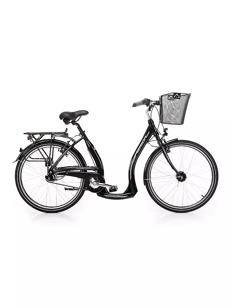 MERIDA | Damen Urbanbike 28" Easy Boarding 7 (50cm) | schwarz