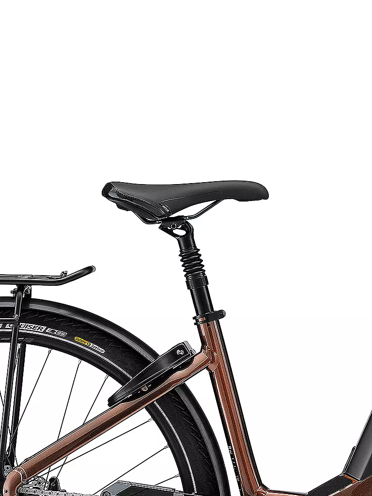 MERIDA | E-Trekkingbike 28" eSPRESSO City 700 EQ (Tiefeinsteiger) | braun