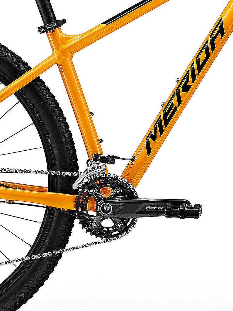 merida mountain bike orange