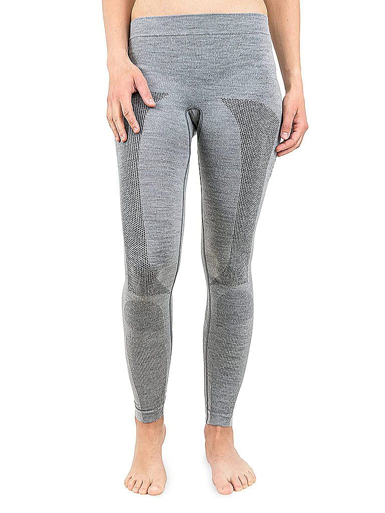 MERINO & MORE MERINO & MORE Damen Funktionsunterhose lang grau | L, grau