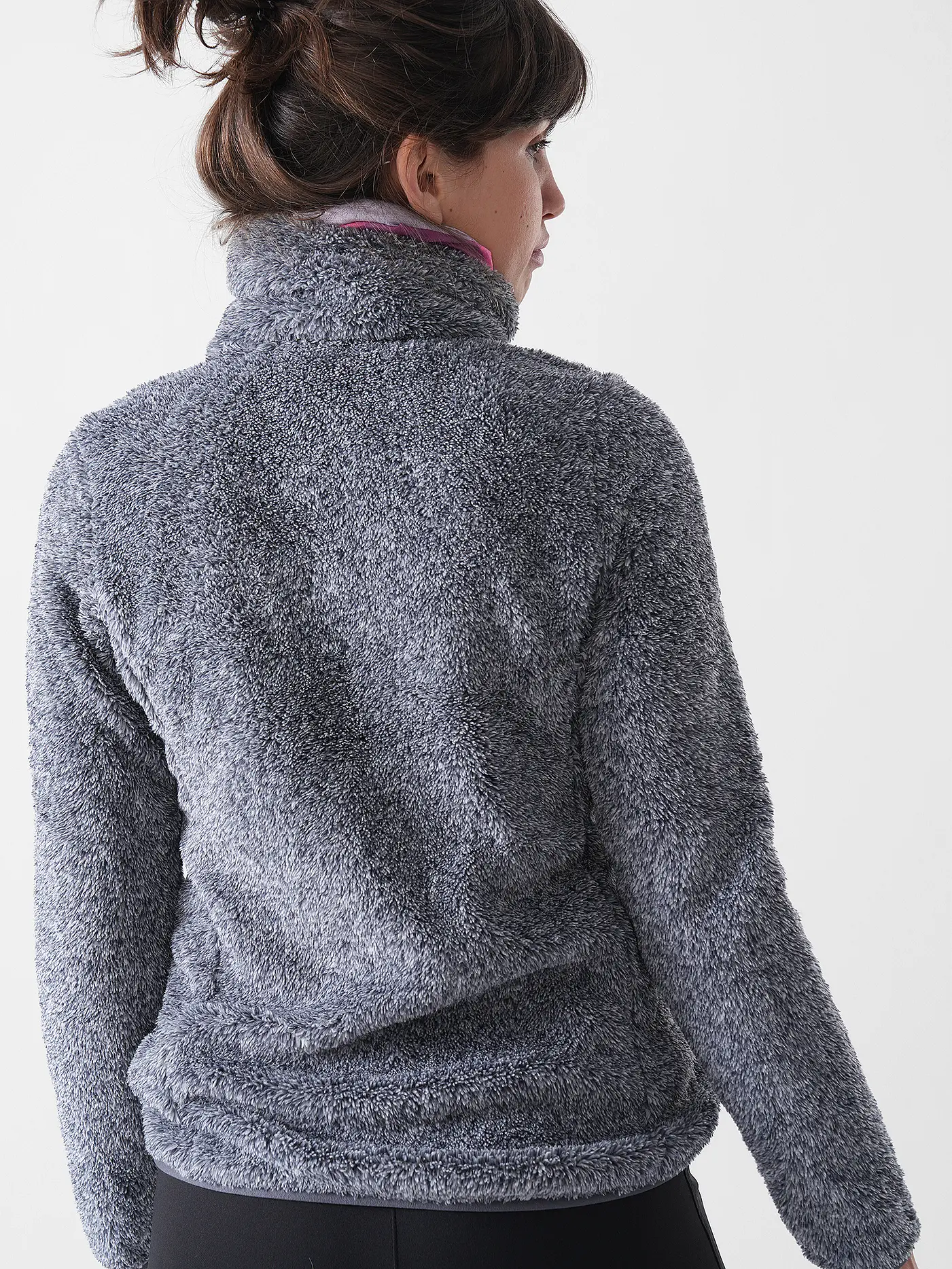 MERU |  Damen Fleecejacke Narbone TT Teddy | grau