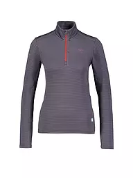 MERU |  Damen Funktions Zipshirt Levanger Zip  | grau