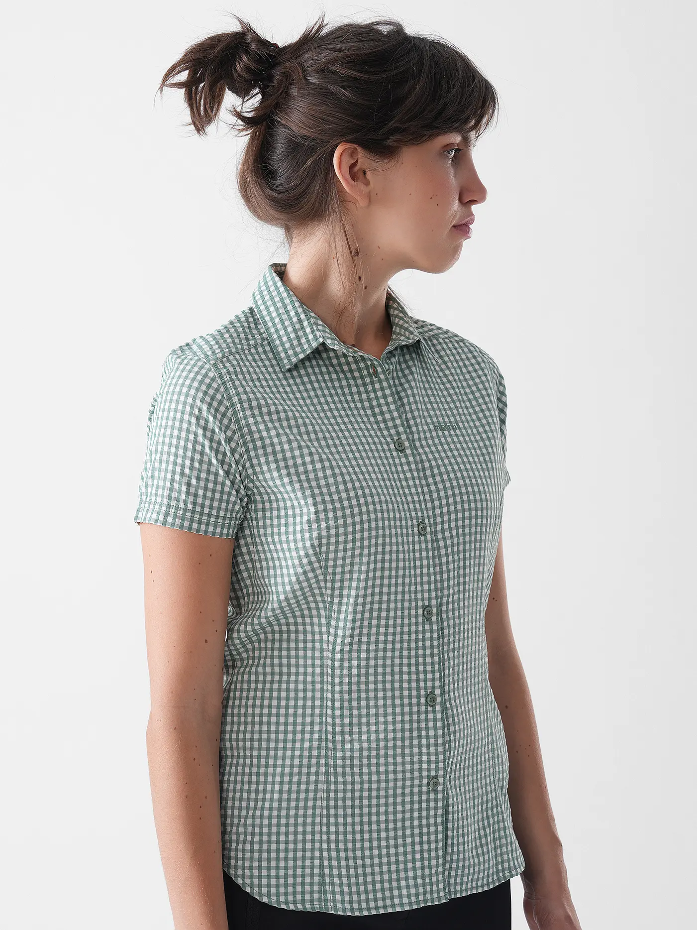 MERU |  Damen Outdoorbluse Otta  | dunkelgrün