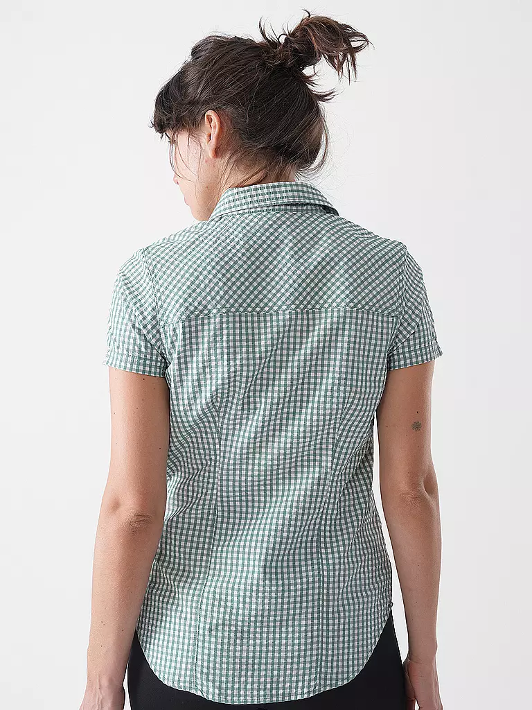 MERU |  Damen Outdoorbluse Otta  | dunkelgrün