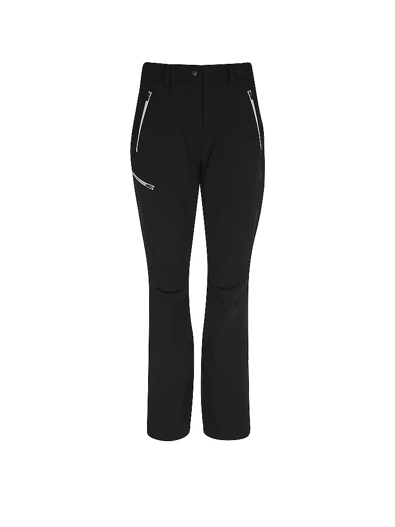 MERU |  Damen Softshell Tourenhose Huarez  | schwarz