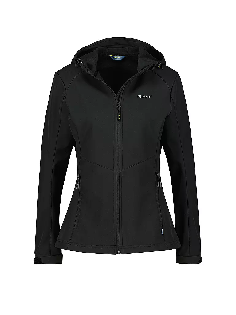 MERU |  Damen Softshelljacke Meaux  | schwarz