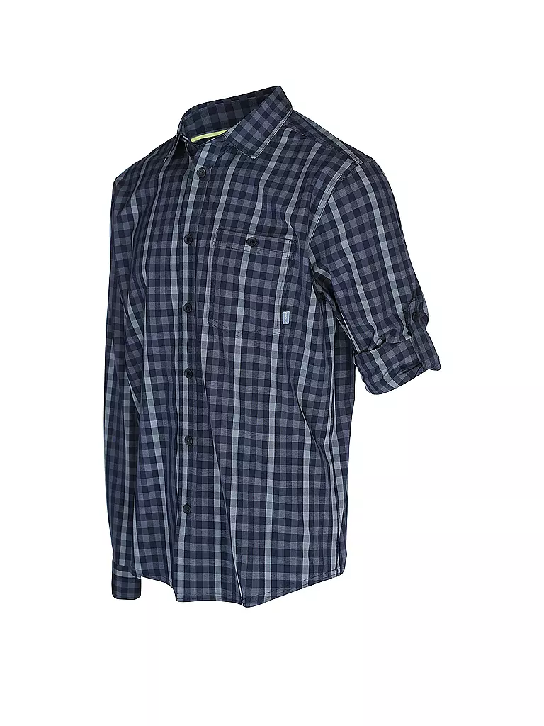 MERU |  Herren Outdoorhemd Peania  | dunkelblau