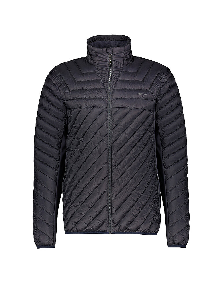 Meru MERU Herren Hybridjacke Halifaxd Hoodie grau | 46, grau