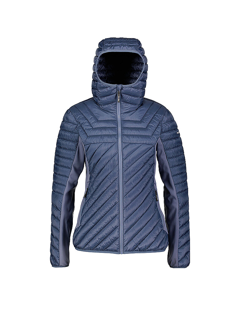 Meru MERU Damen Hybridjacke Halifaxd Hoodie grau | 38, grau