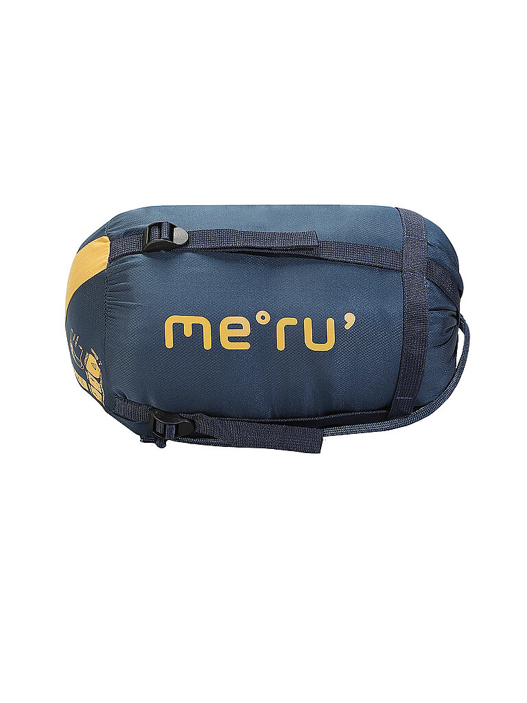 Meru MERU Kunstfaserschlafsack Isar 11 M 35x18cm 1000g dunkelblau, dunkelblau