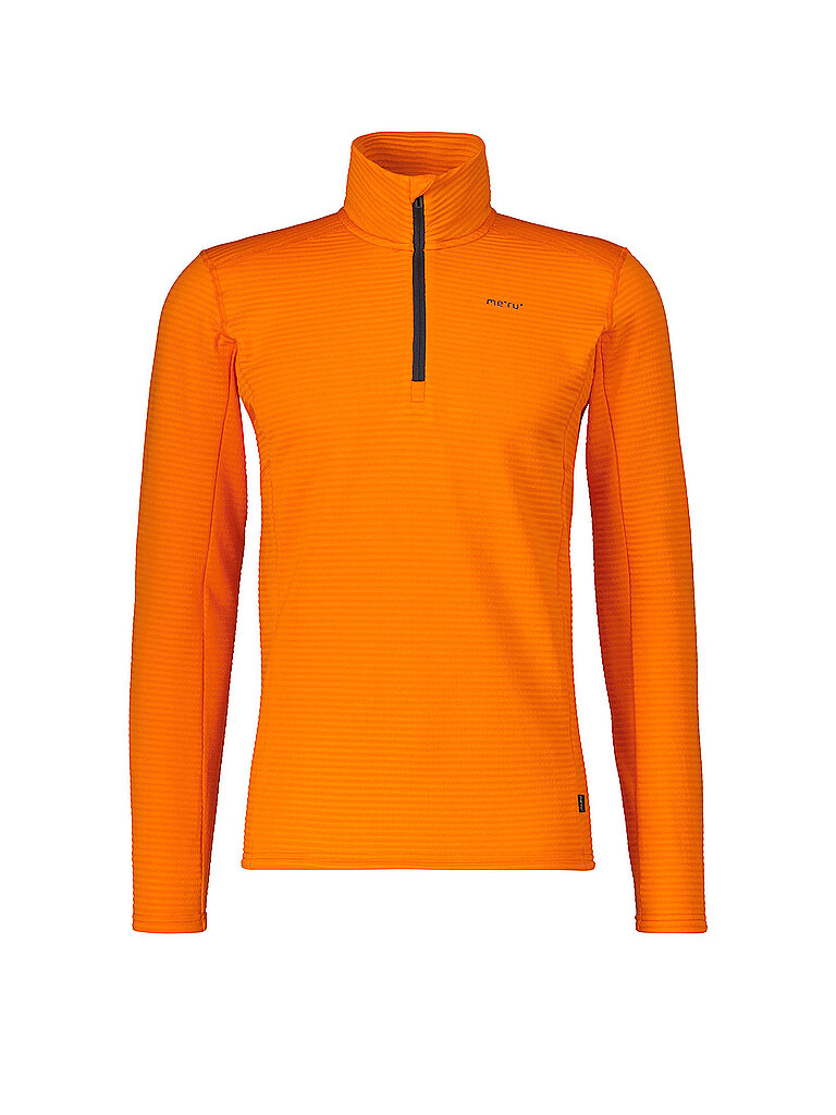 Meru MERU Herren Funktions Zipshirt Langesund orange | L, orange
