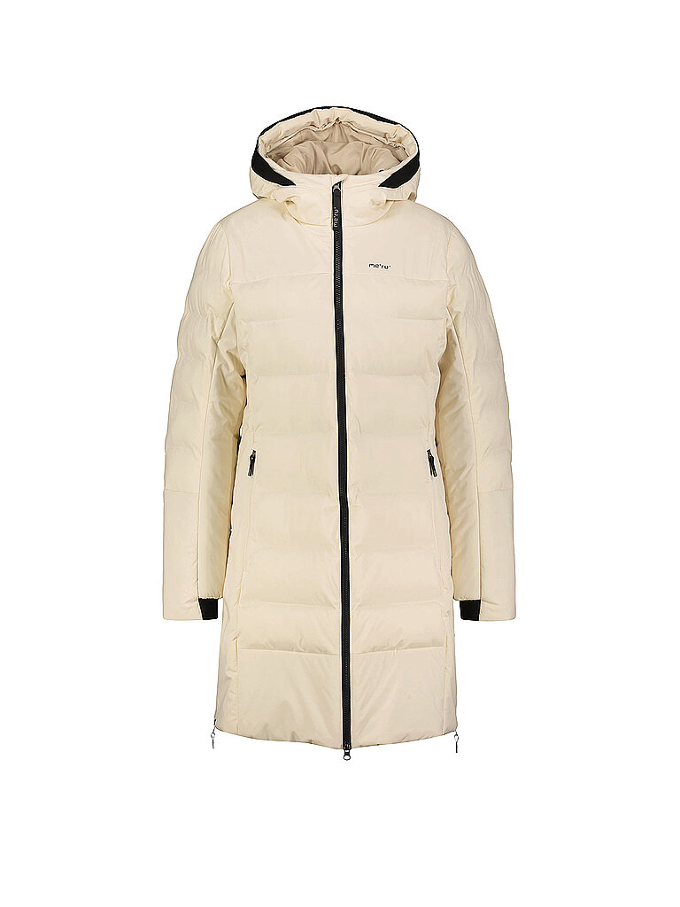 Meru MERU Damen Wintermantel Esbjerg Hoodie beige | 44, beige