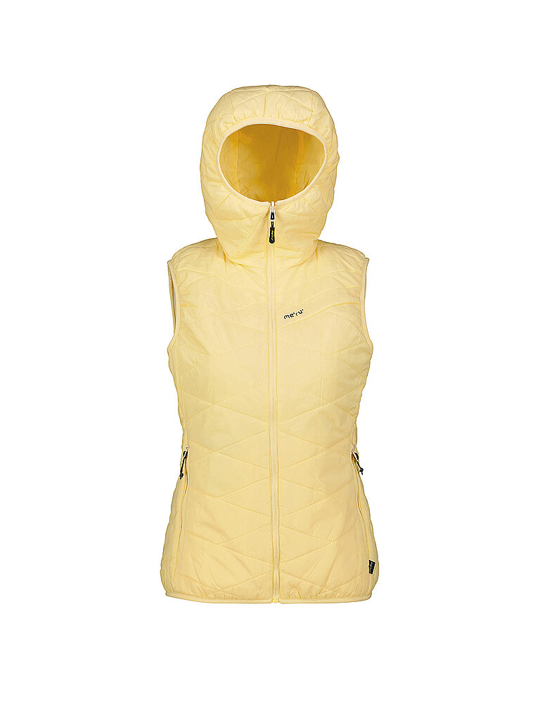 Meru MERU Damen Isoweste Ithari Hoodie Wendbar creme | S, creme